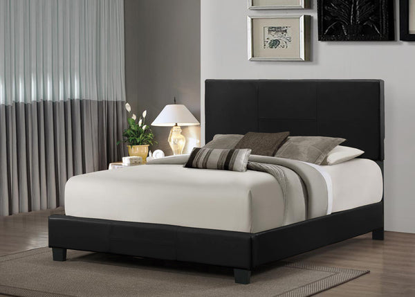 Black PU Bed (B502 BED)