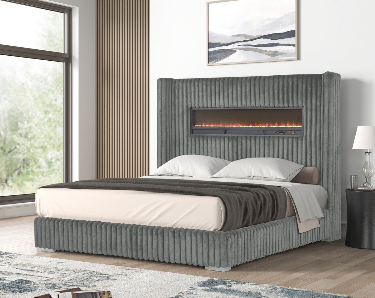 Grey Bed (B536 BED)