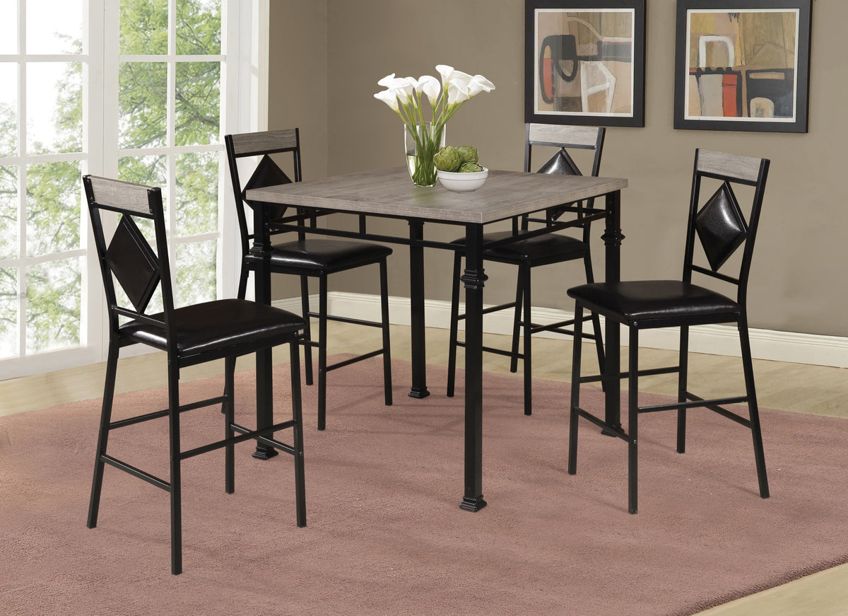Pub Table & 4 Pub Chairs (D370)