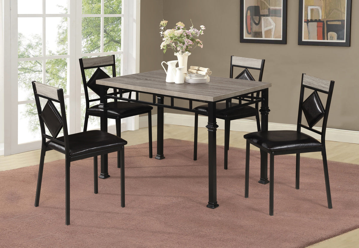 Table & 4 Side Chairs (D470)