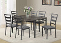 Table & 6 Side Chairs (D586)