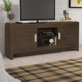 Brown Wood TV Stand (H244)