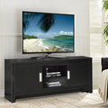Black Wood TV Stand (H245)
