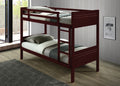 Twin / Twin Wood Bunk Bed (S230)