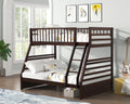Twin / Full Wood Bunk Bed (S239)