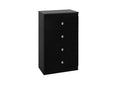 4 Drawer Chest Black (S405)