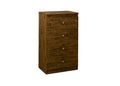 4 Drawer Chest Smoke Wood (S408)
