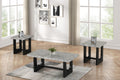 Cocktail & 2 End Tables (T136)