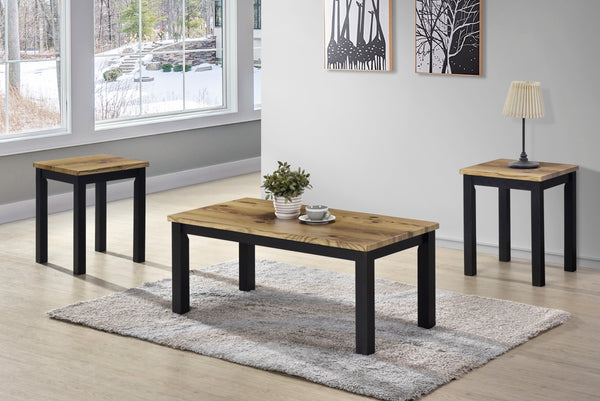 Cocktail & 2 End Tables (T704)