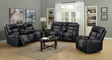 Reclining Loveseat w/ Console & USB