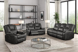 Power Reclining Loveseat w/ LED Lights & USB Type-C