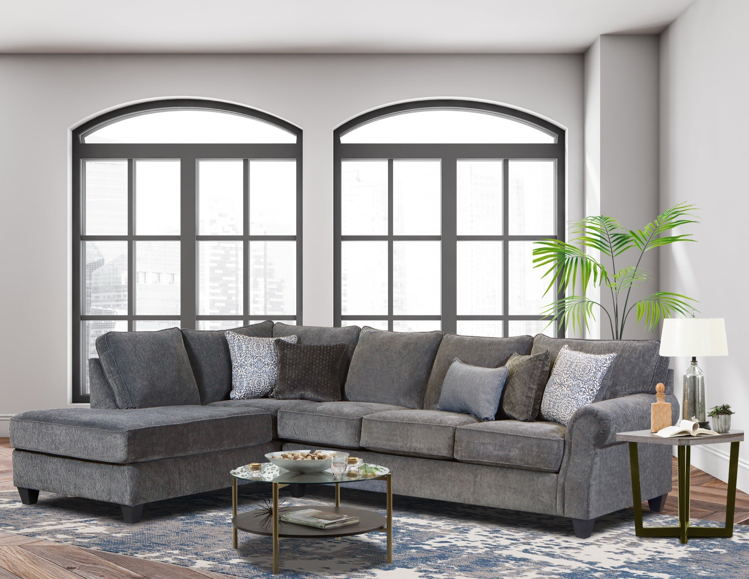 2 PC. Sectional (U217)