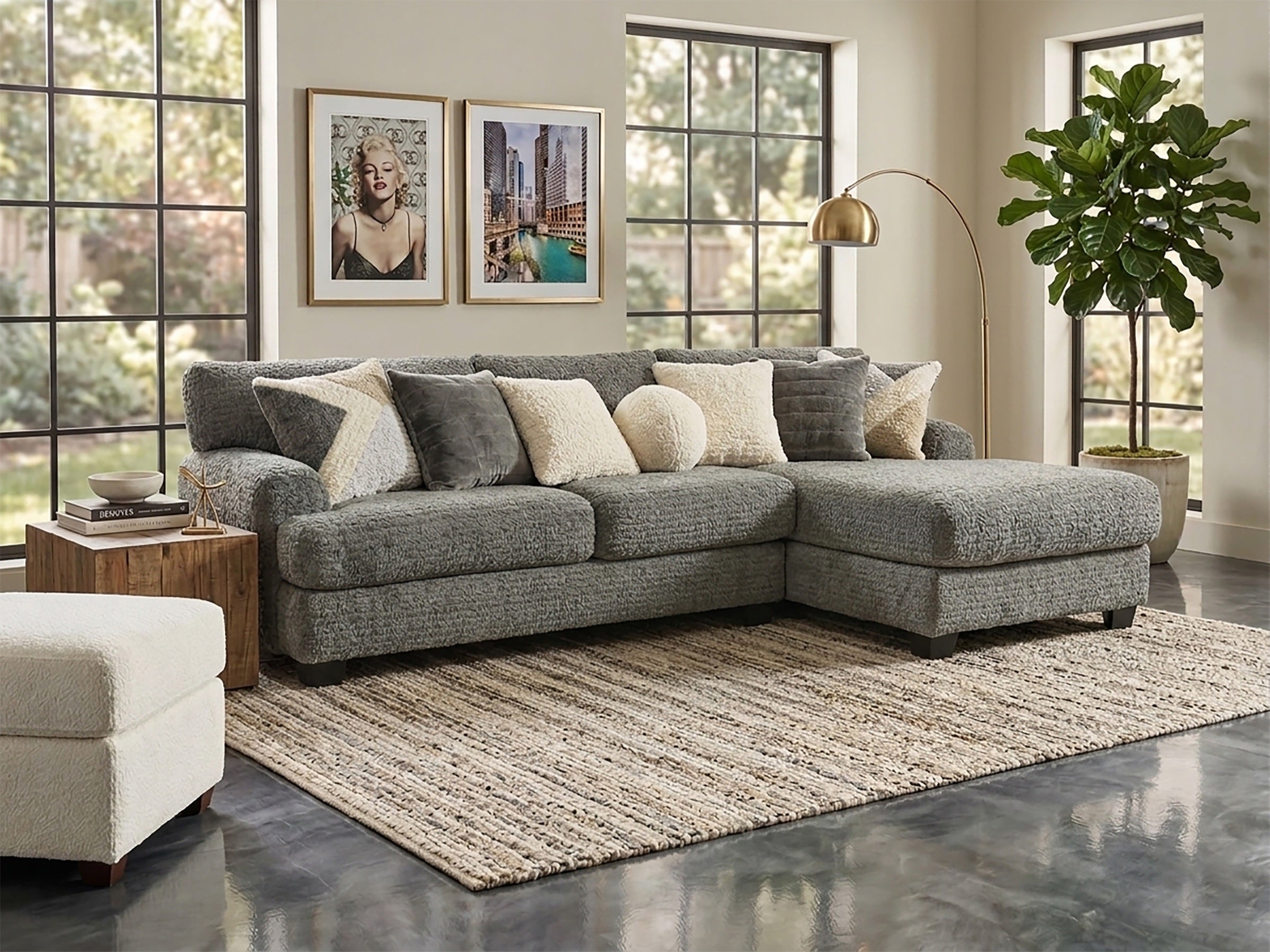 2 PC. Sectional (U350)