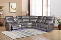 LED & Bluetooth Power Sectional w/ USB (U36)