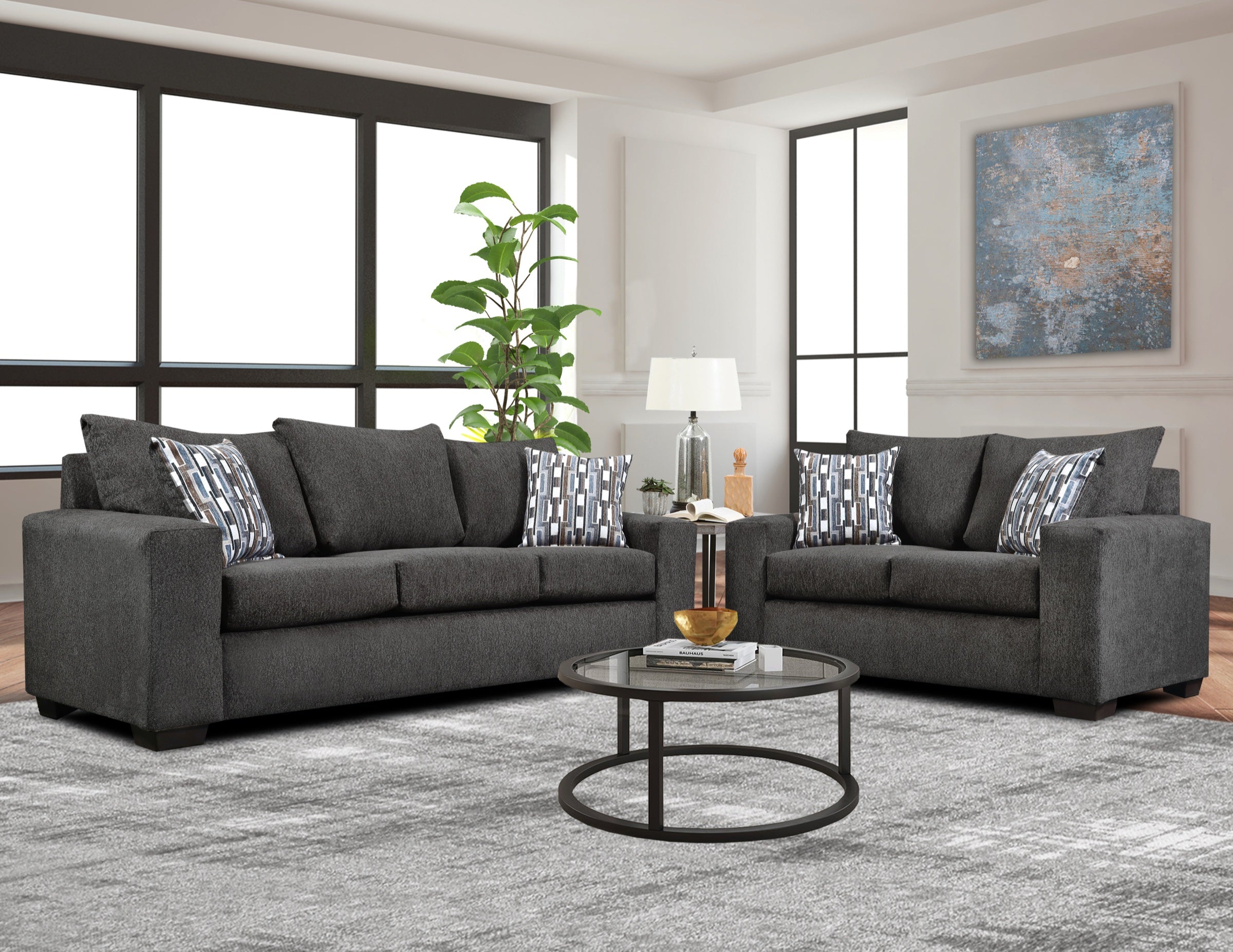 Sofa & Loveseat Set (U426)
